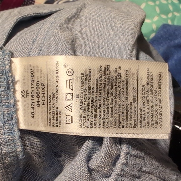 GAP Paper Bag Shorts Baggy Boxy XS - Picture 10 of 11